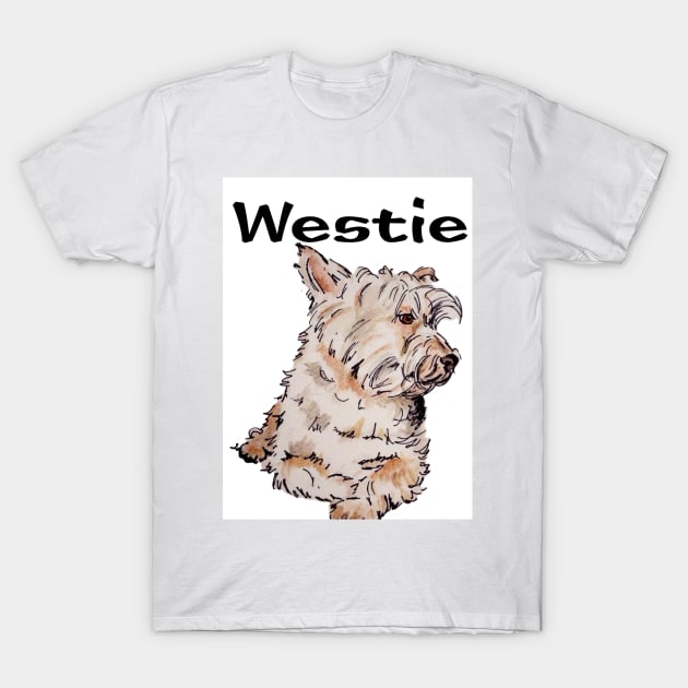 Westie T-Shirt by archiesgirl